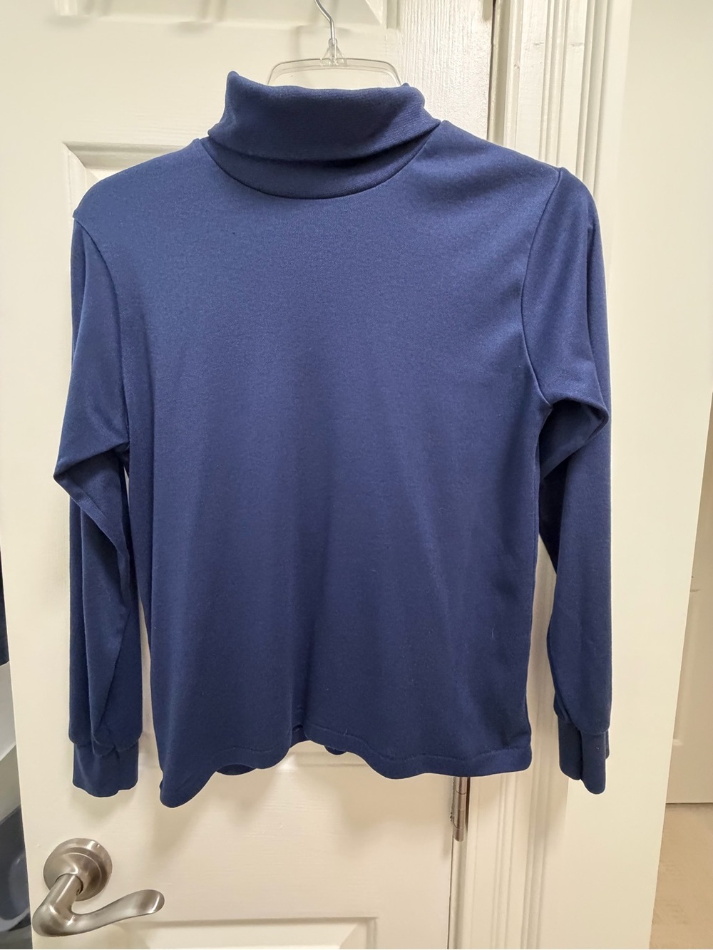 Women’s Navy Blue Turtleneck Sweater
